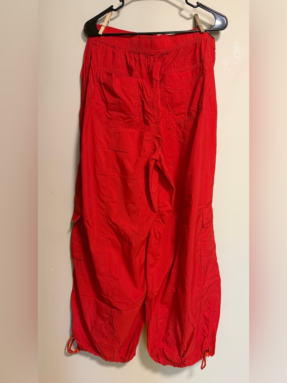 Daily Practice x Anthropologie Base Jump Parachute Pants - Red - NWT - Picture 3 of 5